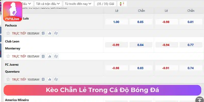 Kèo Chẵn Lẻ Là Gì? Kinh Nghiệm Chơi Từ Chuyên Gia Kèo chẵn lẻ dự đoán tổng bàn thắng là số lẻ hay số chẵn